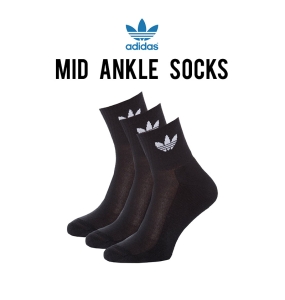 Adidas Mid Ankle Socks Trefoil FM0643