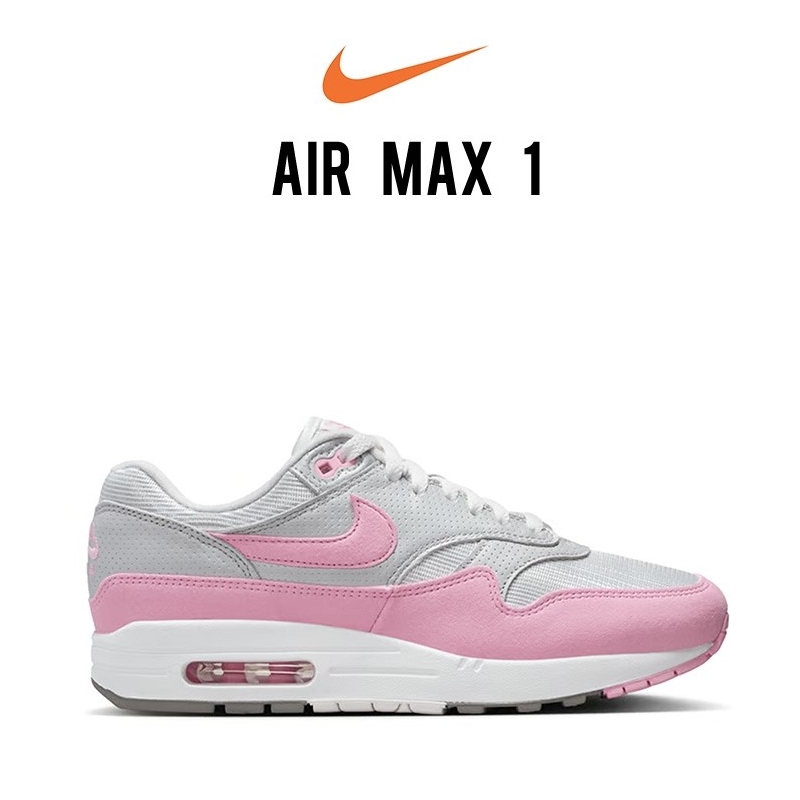 Nike Air Max 1 Rosa und Silber