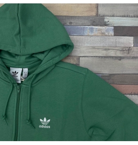 Adidas Felpa Essentials Con Zip e Cappuccio