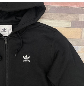 Adidas Felpa Essentials Zip Con Cappuccio