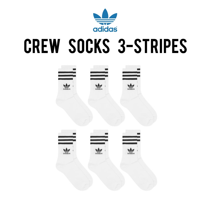 Adidas Crew Socks 3-Stripes JE1828