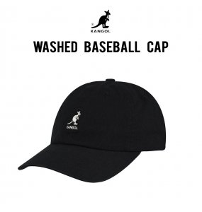 Cappello con Visiera Kangol Washed Baseball K5165HT BK001