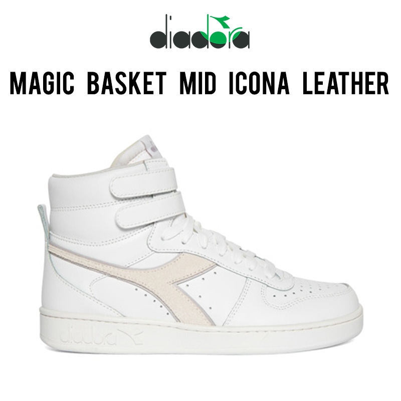 Diadora Woman Magic Basket Mid Icona Leather