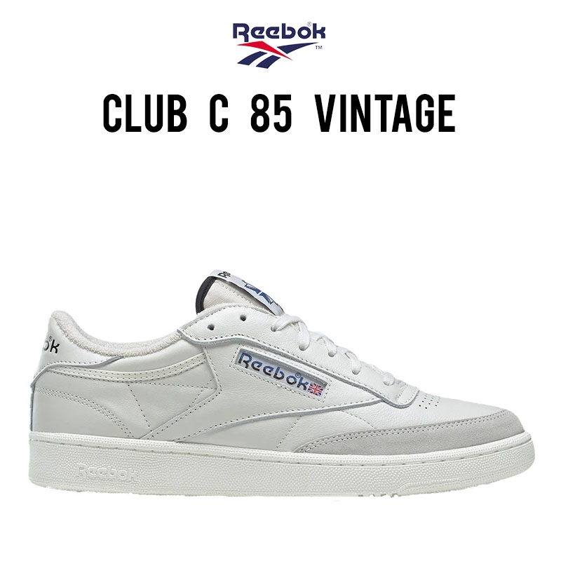 CLASSIC: REEBOK CLUB C 85 WHITE Reebok Club C 85 blanco con azul