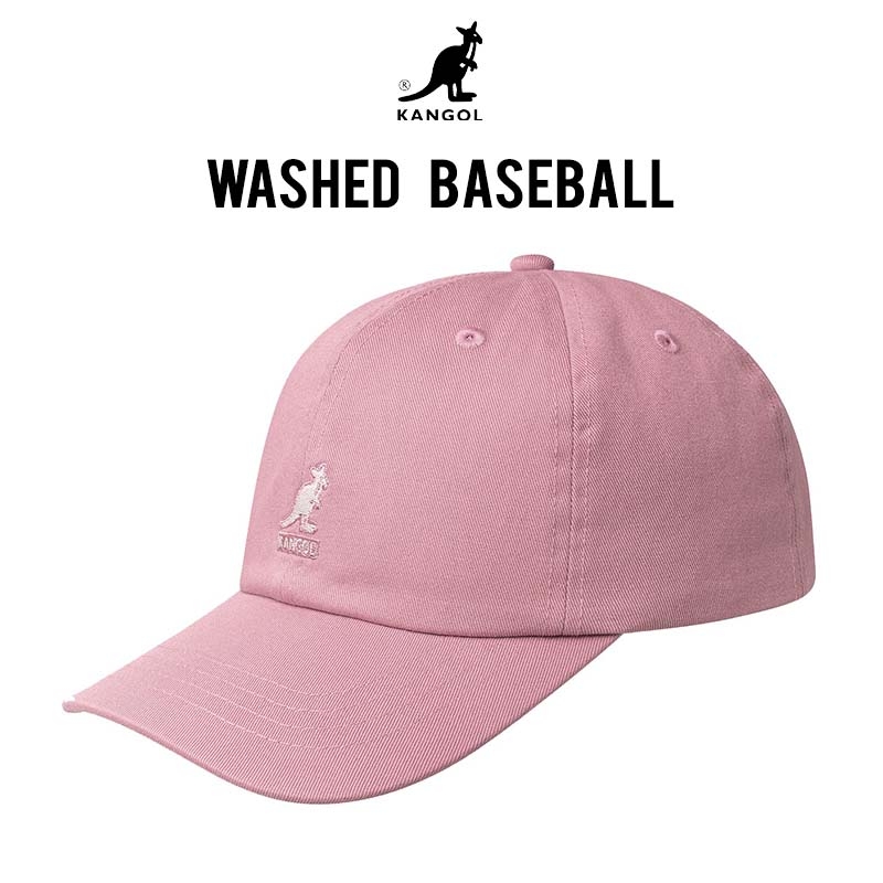 Cappello con Visiera Washed Baseball Kangol