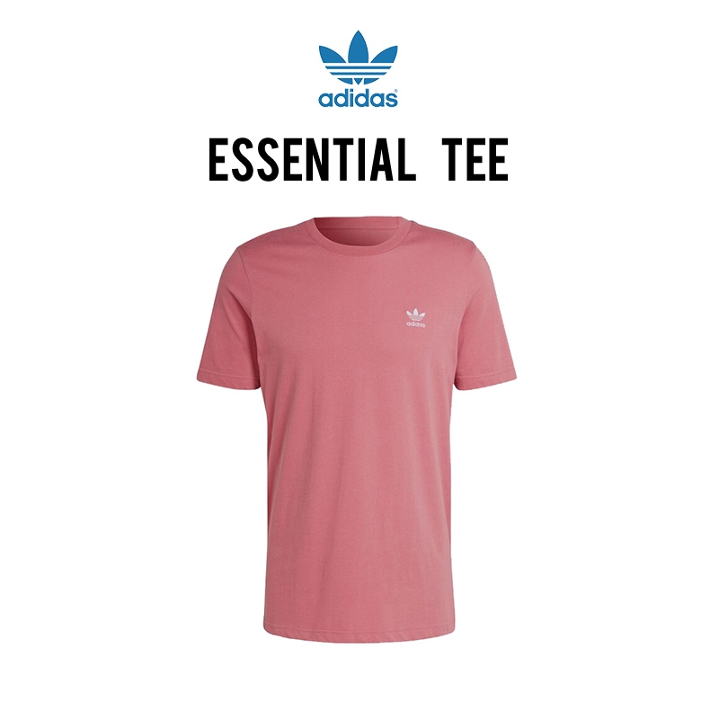 Pink Adidas Strata Trefoil T-Shirt Essential