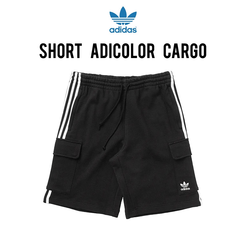 Adidas Pantaloncino Cargo 3-Stripes