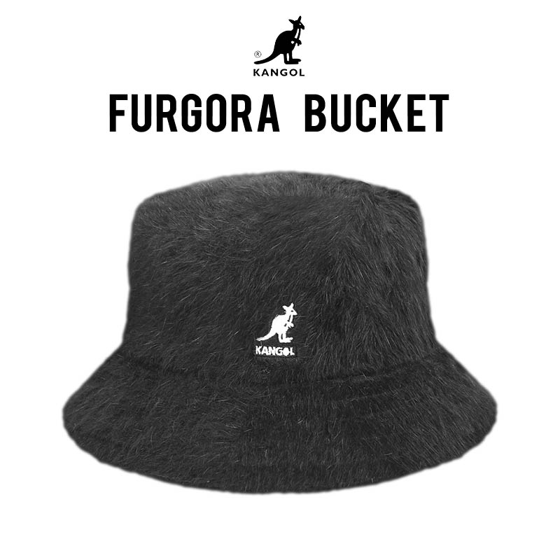 Kangol Furgora Black Bucket Hat