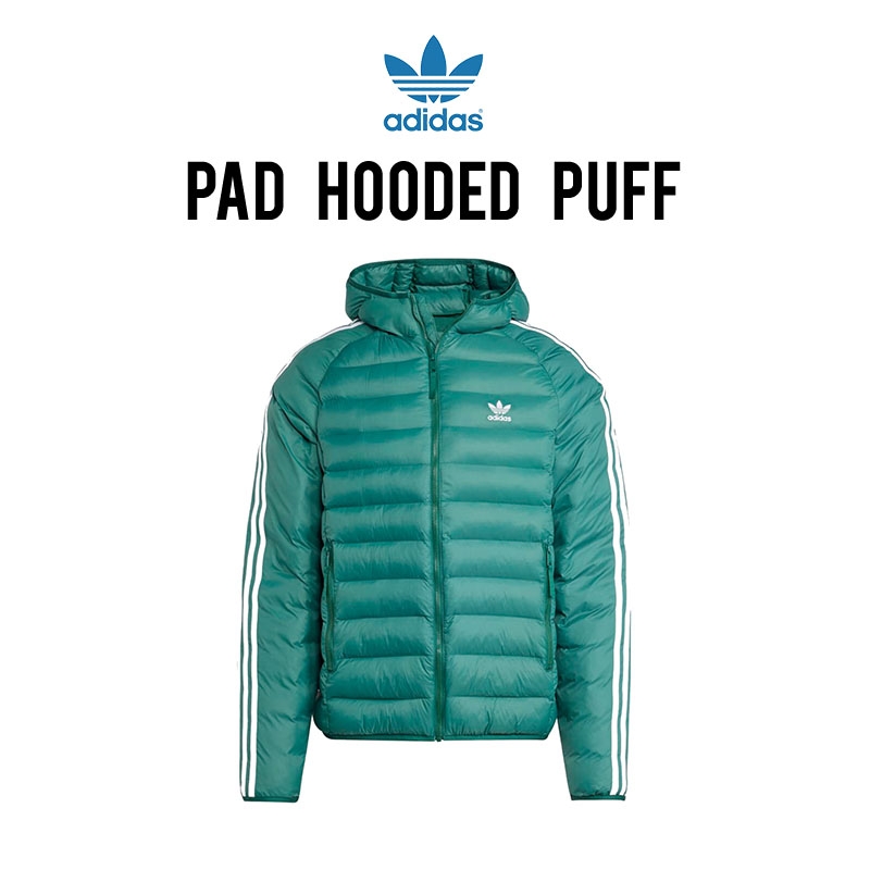 Adidas green puffer outlet jacket